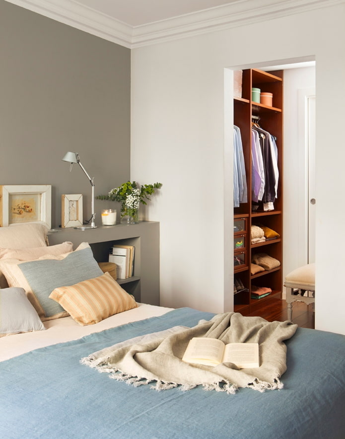 camera da letto con cabina armadio