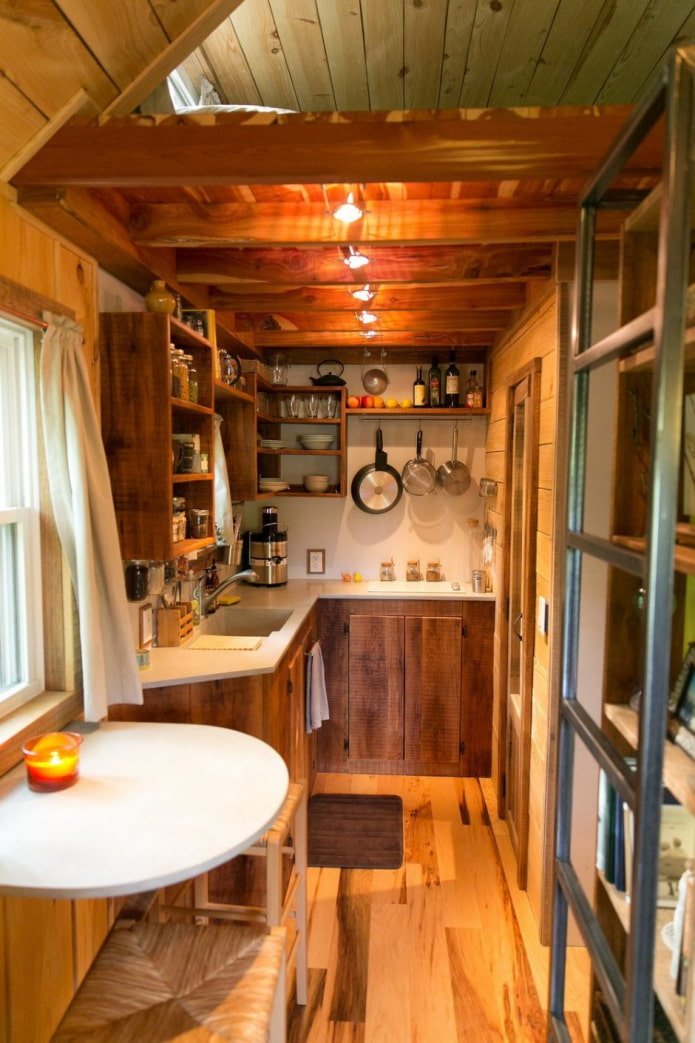 Finitura in legno