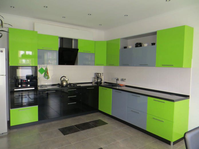 Facciate laminate di mobili da cucina