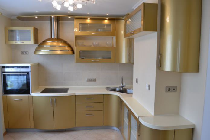 Facciate cucina in MDF con rivestimento smaltato