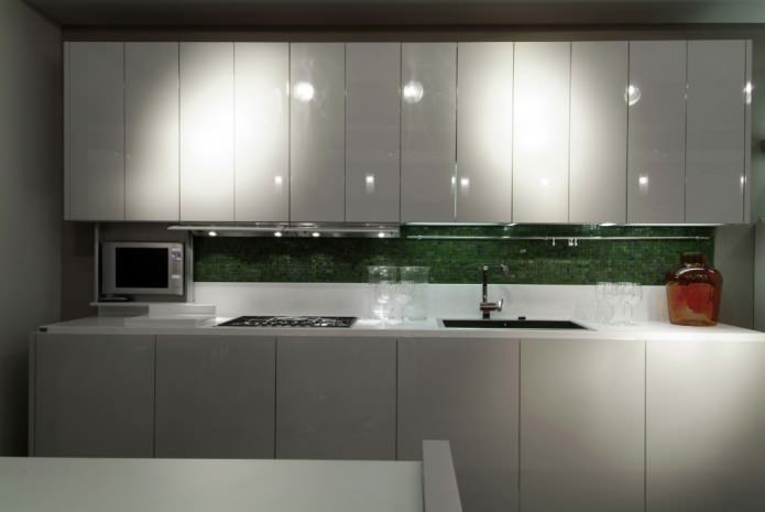Facciate cucina in MDF con rivestimento smaltato