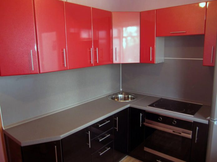 Facciate cucina in MDF con rivestimento in PVC