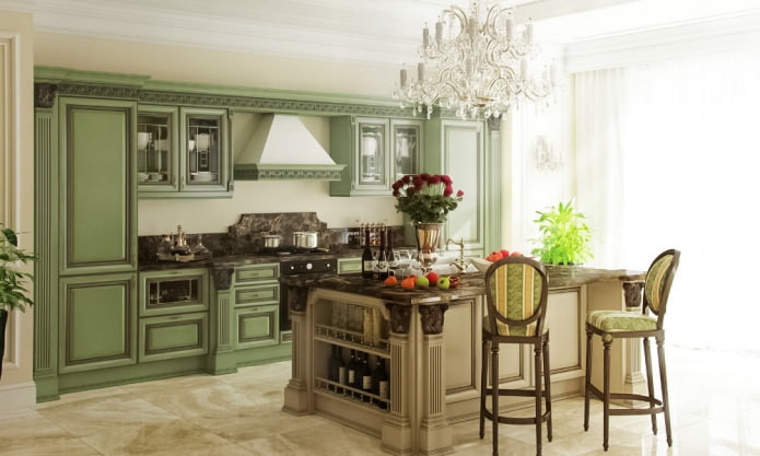 Ante della cucina in legno