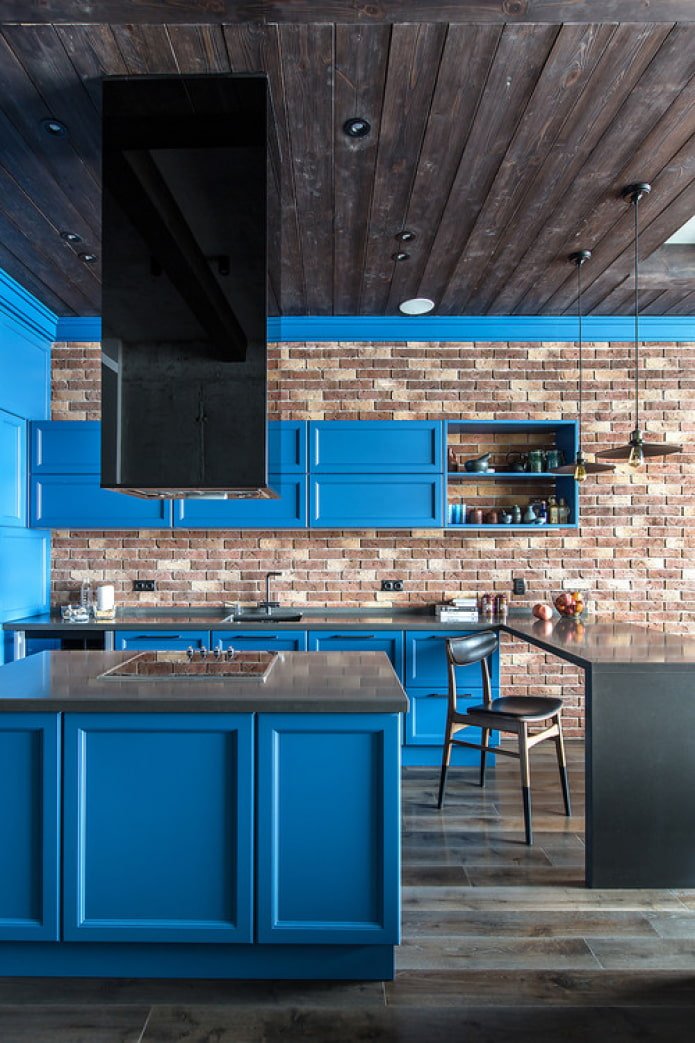 cucina opaca luminosa
