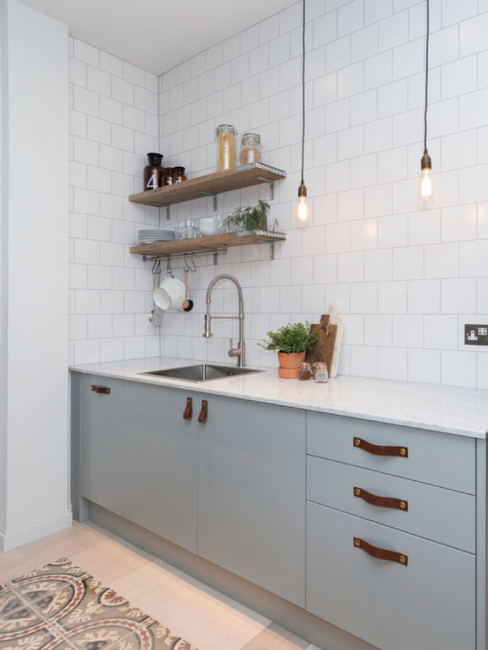 cucina scandinava opaca