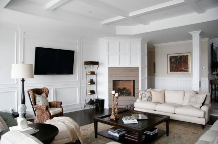 come decorare le pareti in stile classico