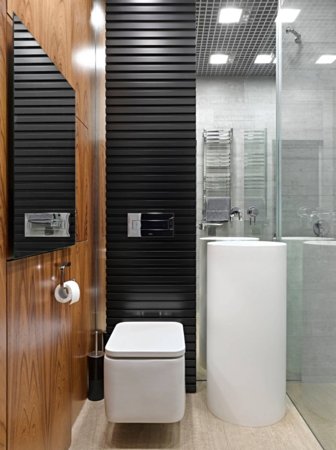 opzioni di decorazione delle pareti in bagno