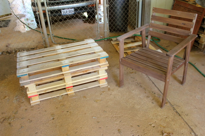 Pallet uno sopra l'altro