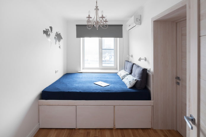 Letto con contenitore