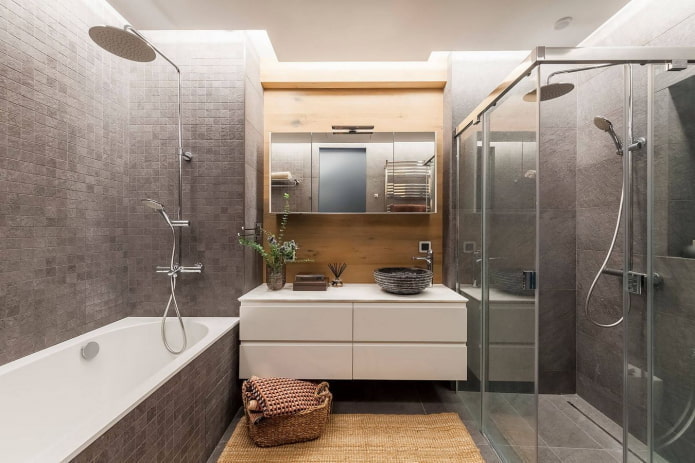 mobiletto sospeso per bagno