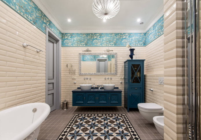 set di mobili per il bagno