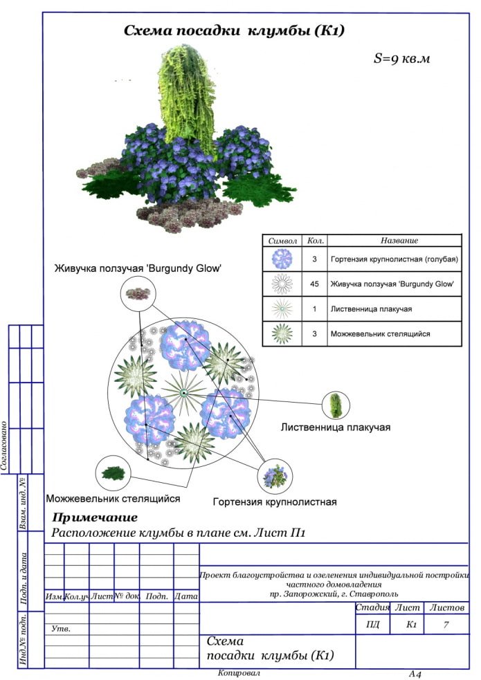mixborder rotondo
