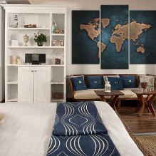 Quadri modulari per interni: 50 foto e idee moderne-5