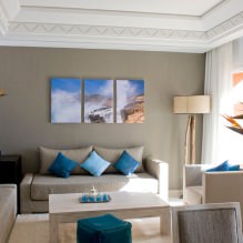 Quadri modulari per interni: 50 foto e idee moderne-4