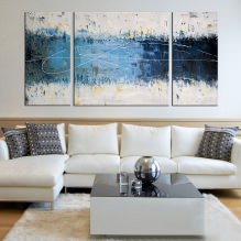Quadri modulari per interni: 50 foto e idee moderne-0
