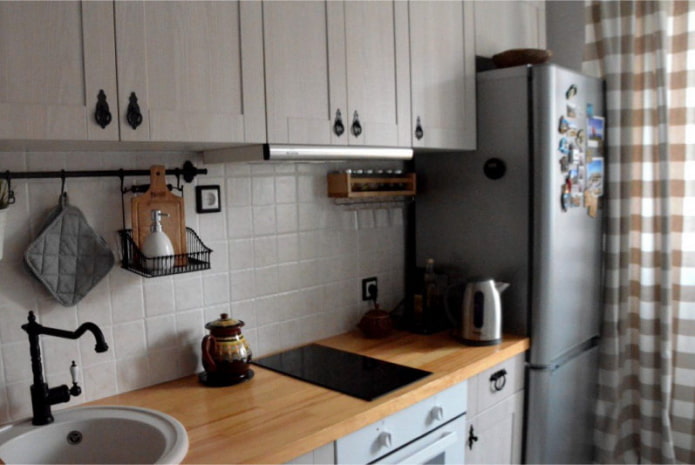cucina modulare senza pensili