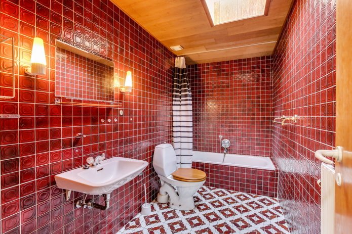 piastrelle di mosaico in ceramica nell'interno