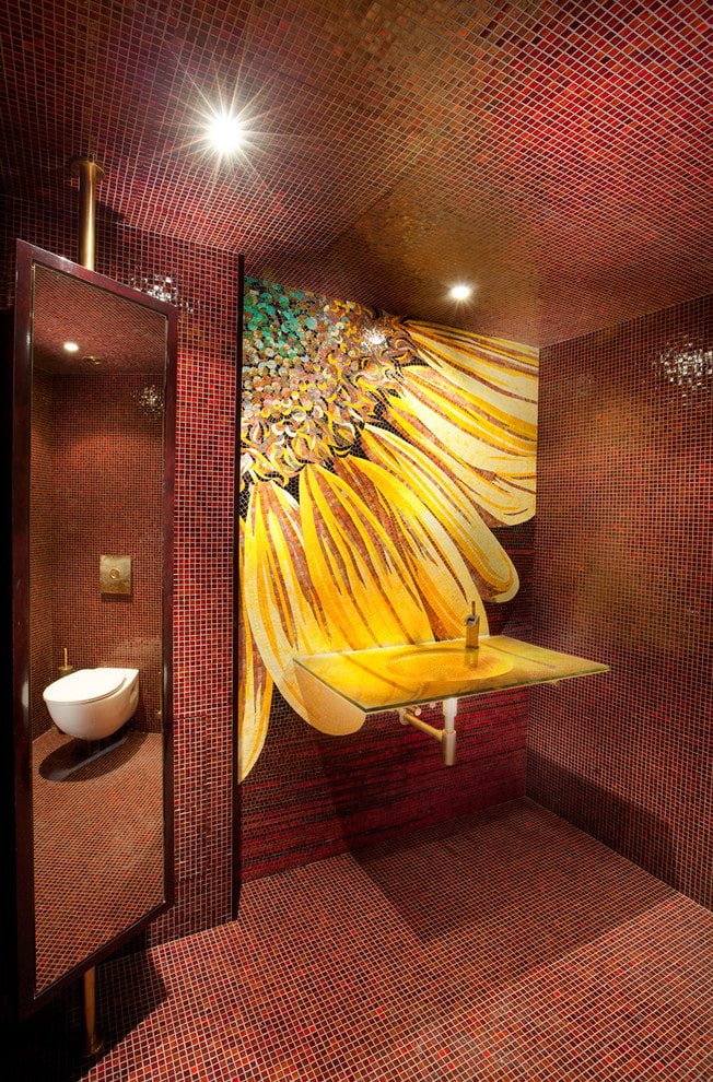 soffitto a mosaico