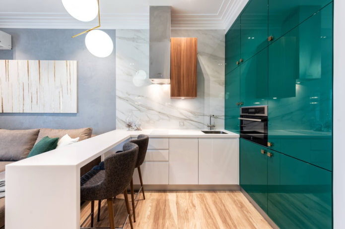 design cucina-soggiorno