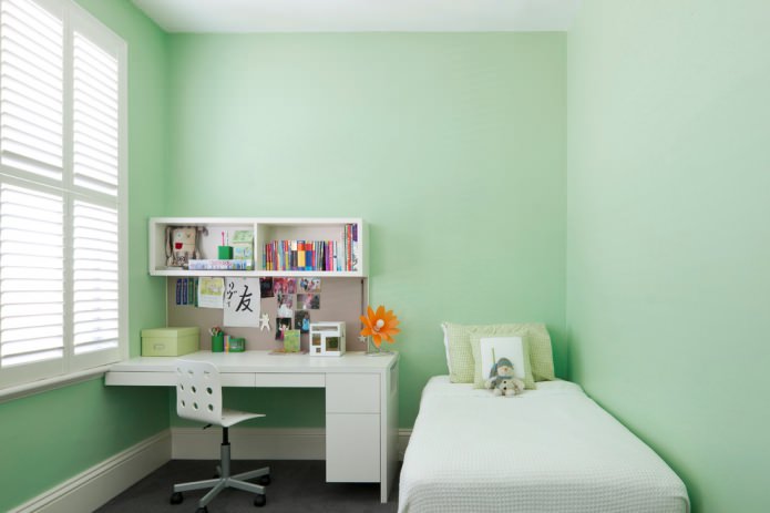 pareti color menta