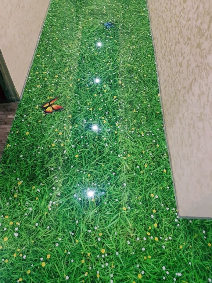 pavimento del corridoio 3D