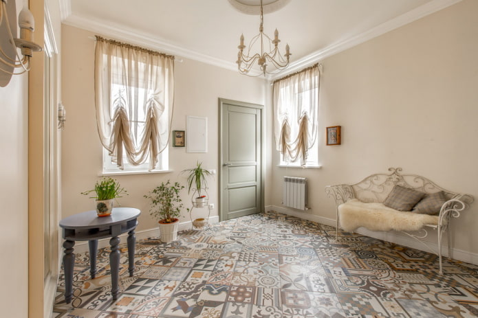 piastrelle per pavimenti in interni in stile provenzale