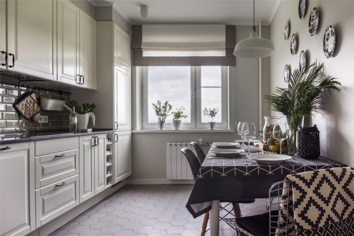 piastrelle grigie per pavimenti all'interno