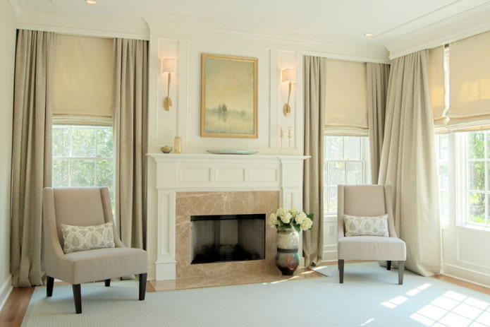 interno in stile classico