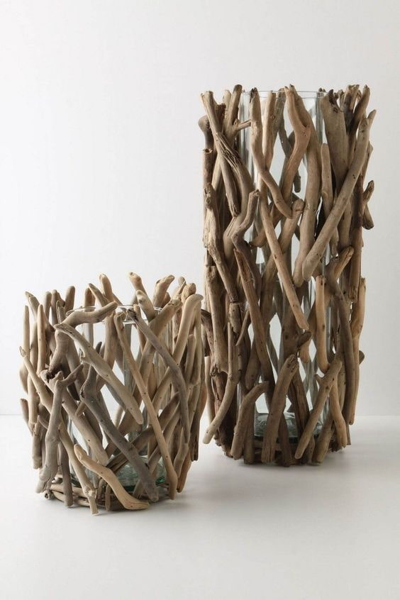 vaso in stile ecologico