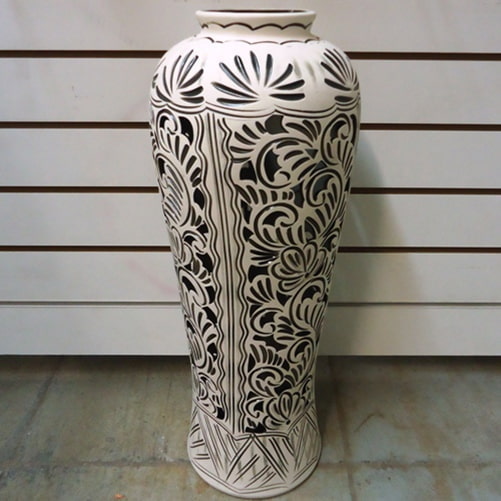 vaso intagliato