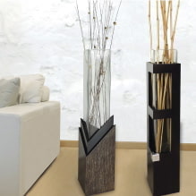 Vasi da terra per interni: tipologie, design, forma, colore, stile, opzioni di riempimento-0