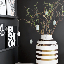 Vasi da terra per interni: tipologie, design, forma, colore, stile, opzioni di riempimento-2