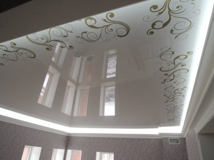 soffitto teso in cucina