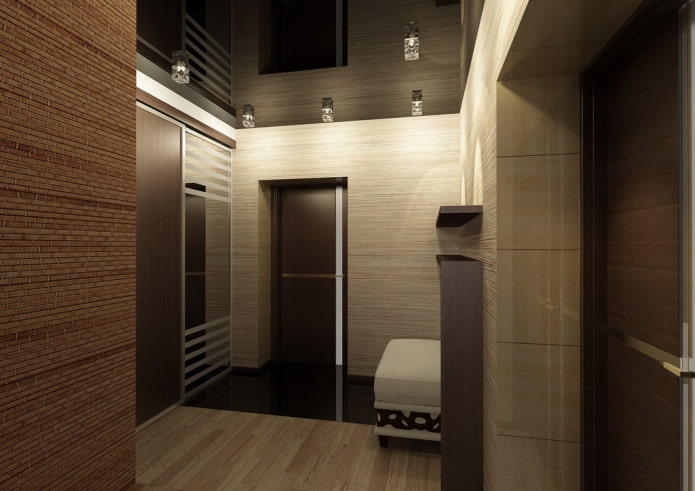 struttura del soffitto teso nero