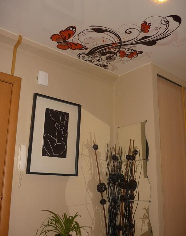 struttura del soffitto teso con motivo