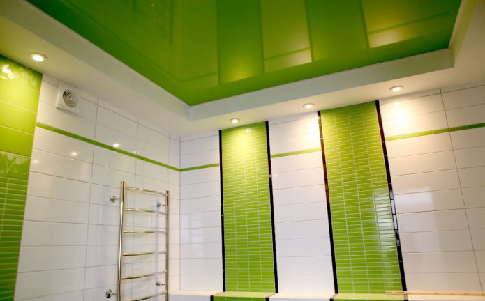 soffitto teso colorato
