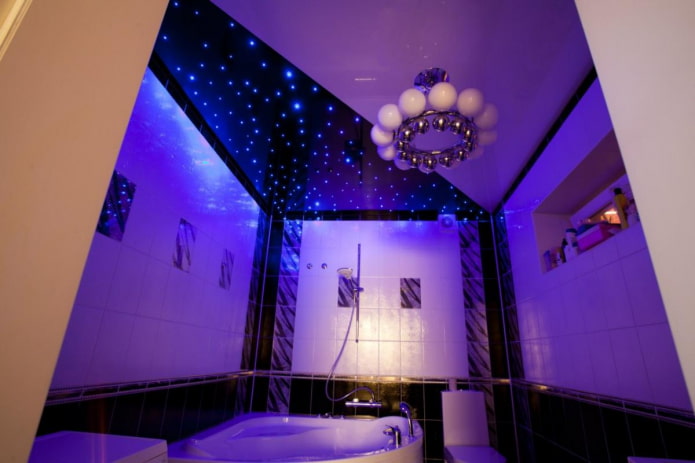 soffitto con cielo stellato