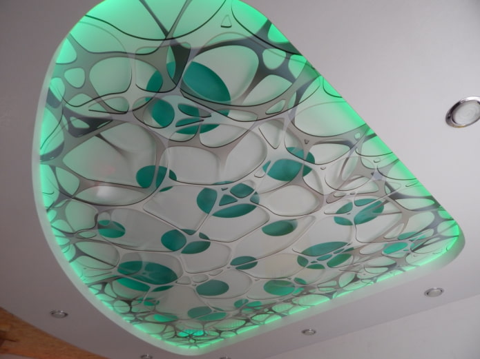 soffitto 3D intagliato