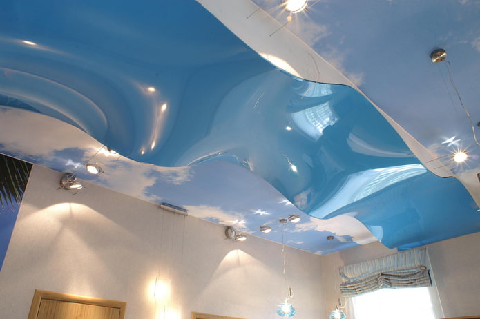 onde voluminose sul soffitto