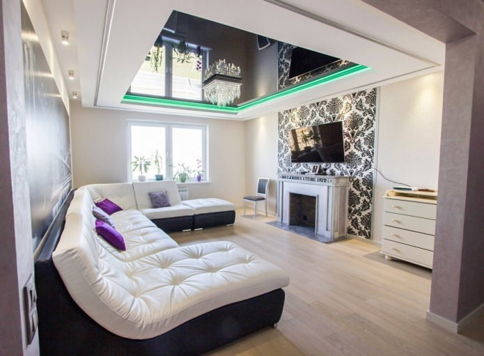 soffitto con retroilluminazione