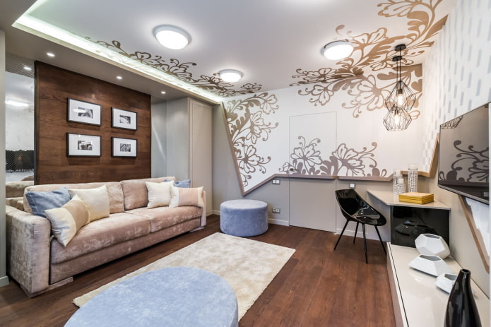 soffitto a due livelli