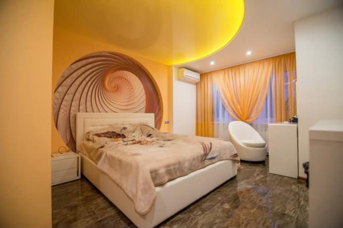 soffitto bicolore
