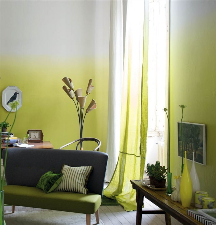 sfumatura limone-bianco