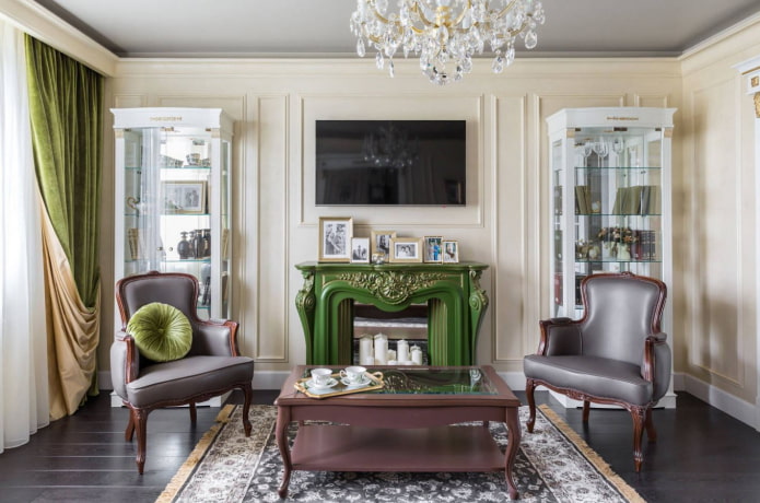 design d'interni neoclassico