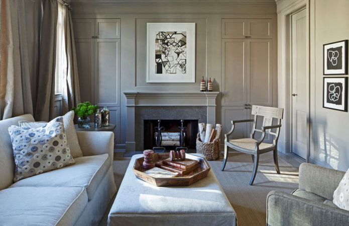 design d'interni neoclassico