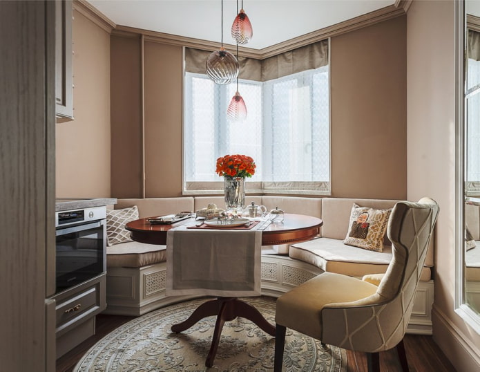 cucina in stile neoclassico