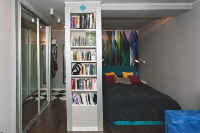 nicchia per un letto all'interno