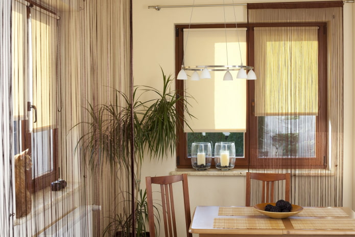 mussola nell'interno della cucina