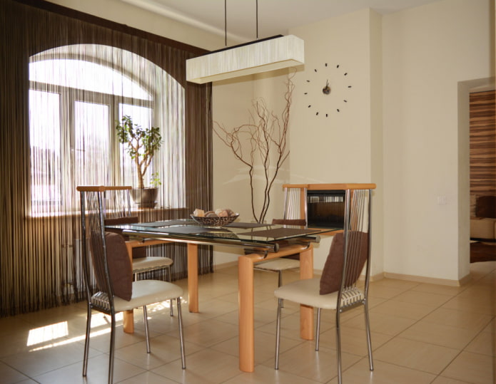 mussola nell'interno della cucina