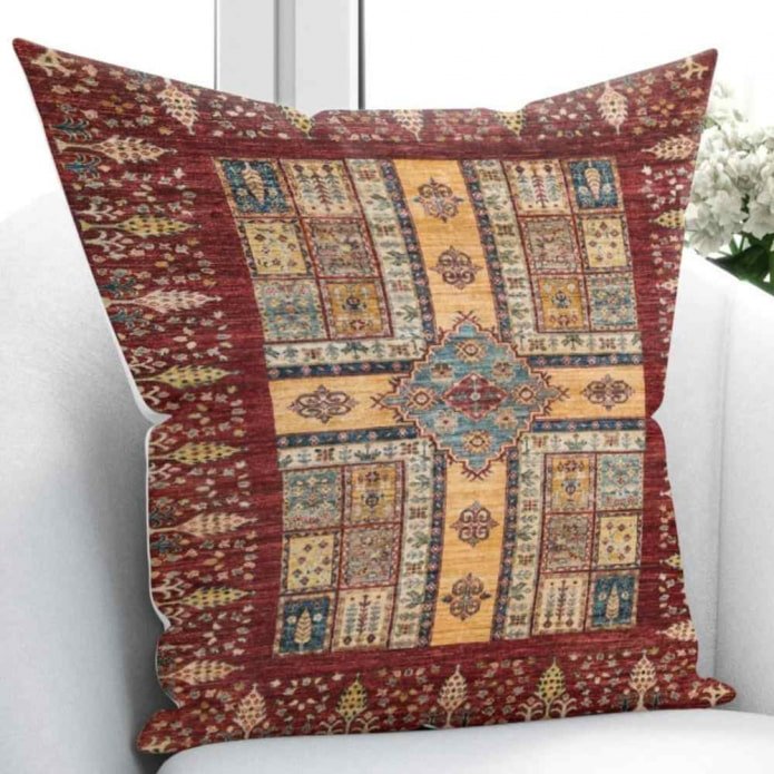 cuscino per divano in moquette